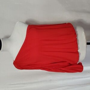 NWOT LNA Clothing Ashra 1 Shoulder Sleeve Top Size M